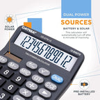 Premium Commercial 12-Digit Large Desktop Calculator - Image 4