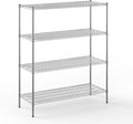 Regal Altair 21" Deep x 54" Wide x 64" Height Wire Shelving Kit | 4-Tier | NSF by Regal+Altair
