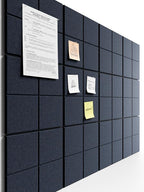 Bumusty Large Cork Board Alternative-47 x35 Felt Bulletin Board Tiles, by Bumusty