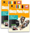 NICKANG 4x6 Photo Paper, Glossy Photo Paper 4x6, Total of 120 Sheets Bulk by NICKANG