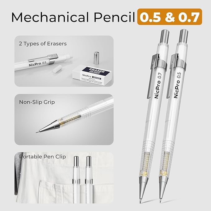Nicpro 22 PCS Compass Geometry Tools - Image 5