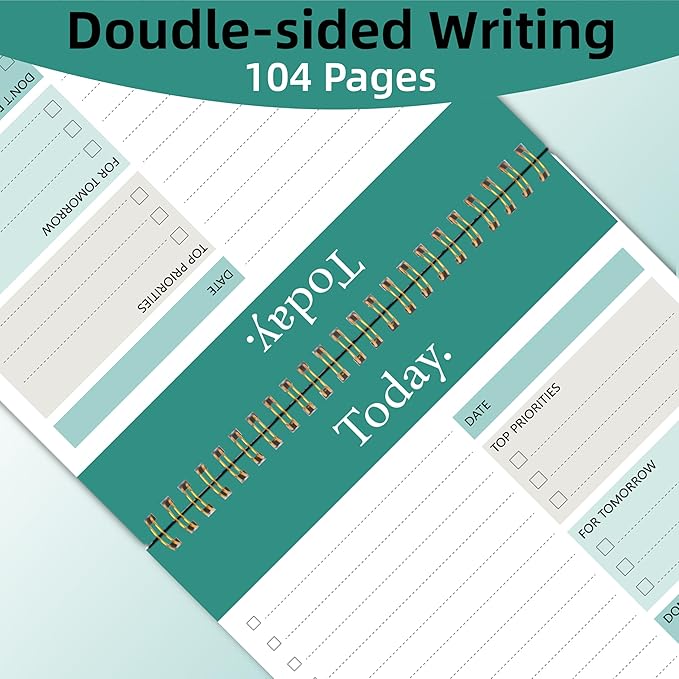 GOLDPEI To Do List Notepad - Image 4