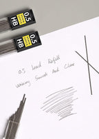 Lifreer 0.5 Lead Refills, Unbreakable 0.5 mm Lead Refills and 2 Premium Erasers - Image 4