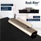 Saunders Metal Clipboard with Storage, Letter Size Paper Organizer, Steel Clip - Image 3