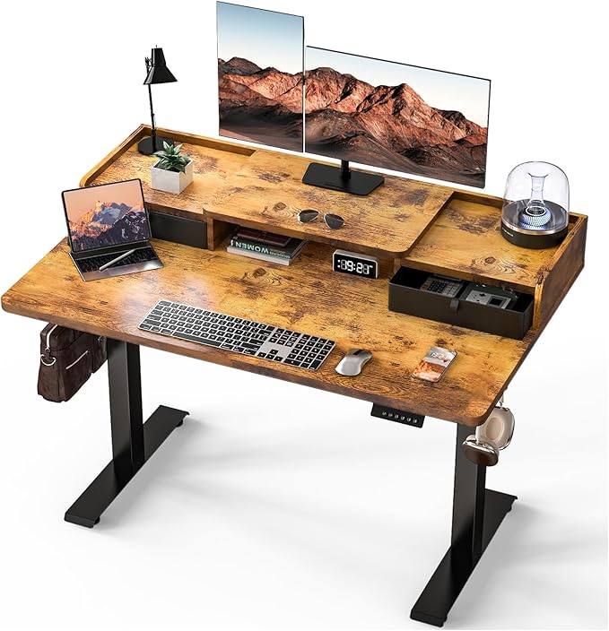 Kingant 48 x 30 Inch Electric Standing Desk by KINGANT