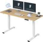 FLEXISPOT E6 3-Stage Dual Motor 60 x 24 Electric Standing Desk Sit Stand Up Desk by FlexiSpot