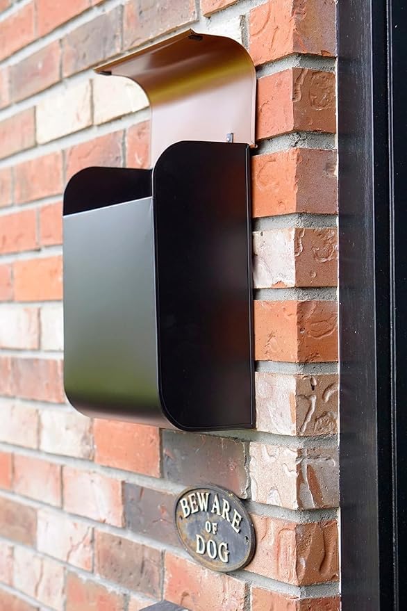 NACH Mailboxes for Outside Wall Mount, 12 x 4.5 x 10 inch, Waterproof Mailbox - Image 2