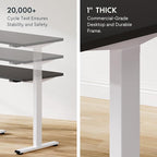 FLEXISPOT EN1 One-Piece Standing Desk - Image 6