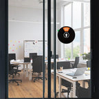 Office Door Sign, 6 Inch Round Privacy Signs - Image 7