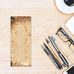 Sheet Music Personalized Lined Shopping List Pads - Image 3