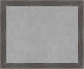 Amanti Art Grey Framed Magnetic Board 19x23 Small Vision Board by AmantiArt