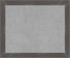 Amanti Art Grey Framed Magnetic Board 19x23 Small Vision Board by AmantiArt