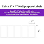 AveneMark 12 Rolls 2" x 1" Direct Thermal Labels - Image 3