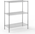 Regal Altair 21" Deep x 42" Wide x 54" Height Wire Shelving Kit | 3-Tier | NSF by Regal+Altair