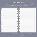 Clever Fox Password Book Spiral – Mini Internet Address & Password Organizer - Image 6