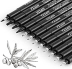 YISAN Drawing Art Pens, Micro Fineliner Pens, Fine Tip Manga Markers by YISAN