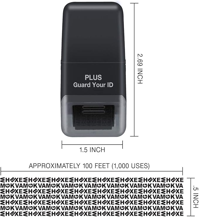 Guard Your ID Identity Protection Stamp Roller - Image 4