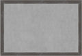 Amanti Art Grey Framed Magnetic Board 27x39 Large Vision Board by AmantiArt