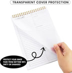 To Do List Notepad, 120 Pages 8.5x11" To Do List Notebook Undated Daily Planner - Image 2