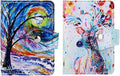 PRIVILLA 2 Pcs Credit Card Holder and business card holder，Sd Card Holder Each by PRIVILLA
