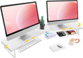 across-star dual-monitor stand for desk - large adjustable, main product view