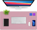 K KNODEL Desk Mat, Dual-Sided Office Desk Pad, Waterproof Desk Mat by K+KNODEL