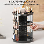Jiavarry Rotating Makeup Organizer - Image 3