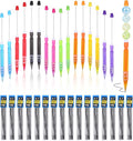 16Pcs Beadable Mechanical Pencils Bulk, Include 16 Beaded Mini Mechanical Pencil by Unknown
