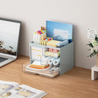 Marbrasse Desk Organizer with 3 Drawer, Desktop Organizer Storage - Image 5