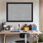Amanti Art Black Framed Magnetic Board 23x31 Medium Vision Board - Image 6