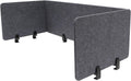 ReFocus Raw Clamp-On Acoustic Desk Divider Mounted Privacy Panel Set – Reduce
