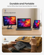 LOXP Adjustable Tablet Stand, 360 Rotating iPad Stand - Image 4