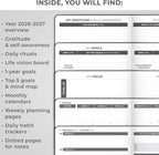 Clever Fox Dated Planner 2026-2027 – Weekly Life Planner Notebook - Image 5