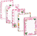 100 Sheets Cowgirl A5 Planner Inserts - 120GSM Thick Pink Bow Refill Paper for A5 6-Ring Binder, Western Cowgirl Boots 6 Hole Loose Leaf Sheets for Journal Diary Notebook Budget Creative Planning