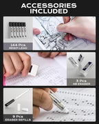 Nicpro 4 Pack Mechanical Pencil 0.7mm - Image 5