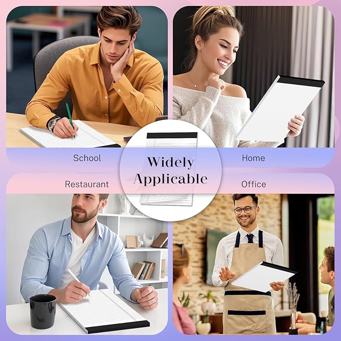 12 Pack Legal Pads 8.5 x 11 Wide Ruled Note Pads 8.5 x 11 Inch Notepads Micro - Image 7