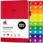 Clever Fox Planner – Undated Weekly & Monthly Planner by CleverFox