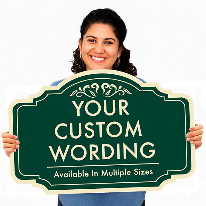 Custom Decorative Outdoor Metal Sign, Personalized Aluminum, Customized Driveway - Image 8