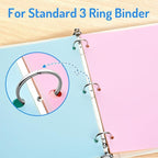 Forvencer 48Pcs/6Set Binder Dividers - Image 6