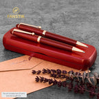 FANSTIK Customized Cherrywood Double Ballpoint Pen Set - Image 4