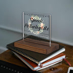 Speech Pathologist Prayer Desk Sign, Christian Gift - Image 2