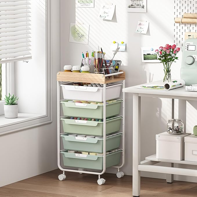 Rolling Storage Utility Cart - Image 2