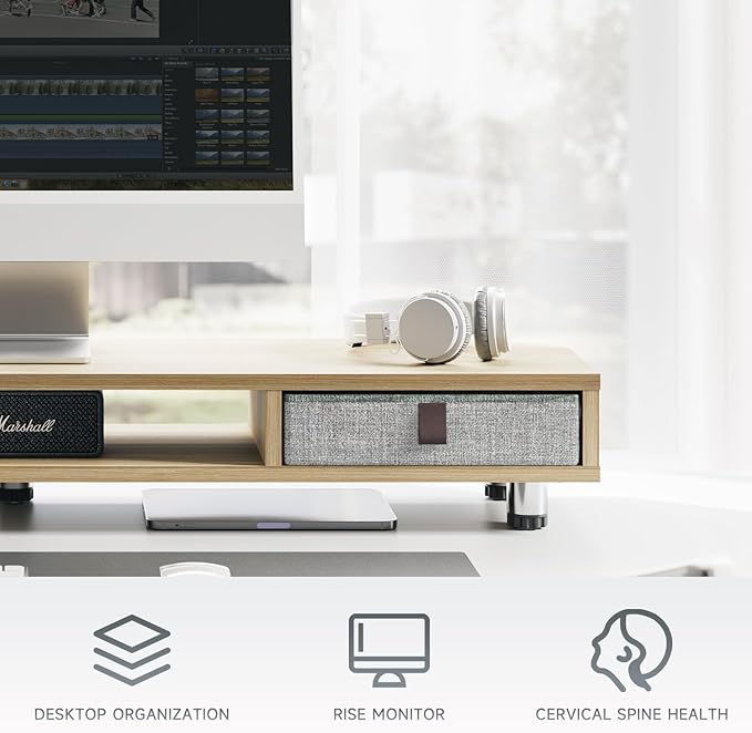 Fenge Monitor Stand, Dual Monitor Stand - Image 8