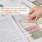 BAYTORY 700 Sheets Transparent Sticky Notes, Self-Adhesive Translucent Writable - Image 5