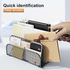gianotter Mail Organizer Countertop, Metal File Holder - Image 3