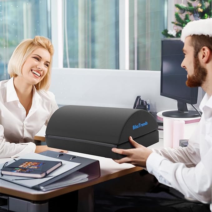 BlissTrends Foot Rest for Under Desk at Work-Versatile Foot Stool - Image 7