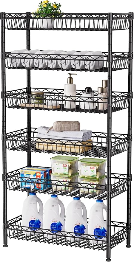 SINGAYE Shelf Closet Wire Shelving：Adjustable Metal Unit - Image 8