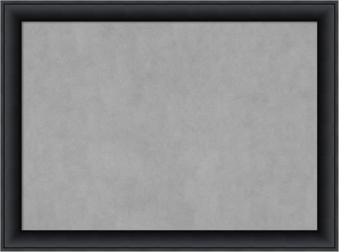 Amanti Art Black Framed Magnetic Board 23x31 Medium Vision Board by AmantiArt