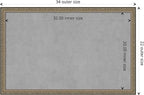 Amanti Art Silver Framed Magnetic Board 22x34 Large Vision Board - Image 4