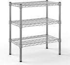 Regal Altair 14" Deep x 24" Wide x 27" Height Wire Shelving Kit | 3-Tier | NSF by Regal+Altair